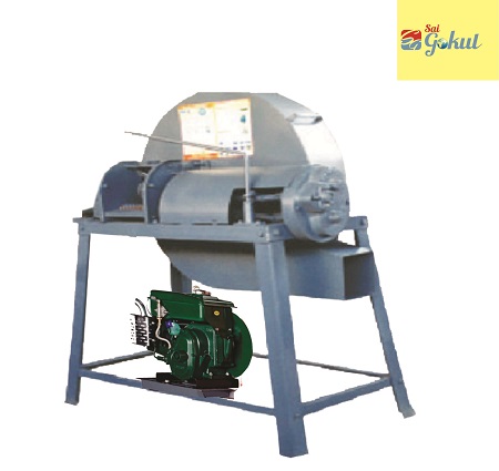 5 HP Diesel Engine Heavy Duty Round Blade Machine
